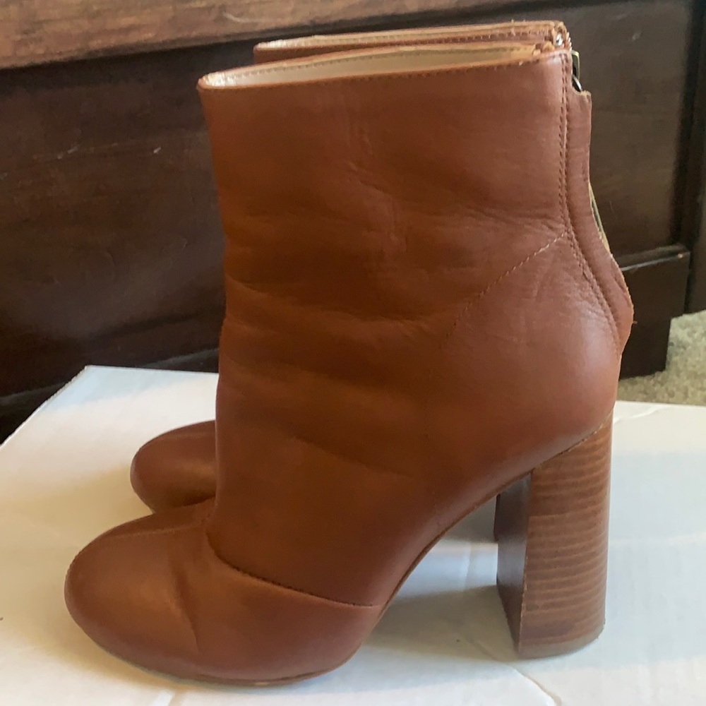 French Connection Leather Boots